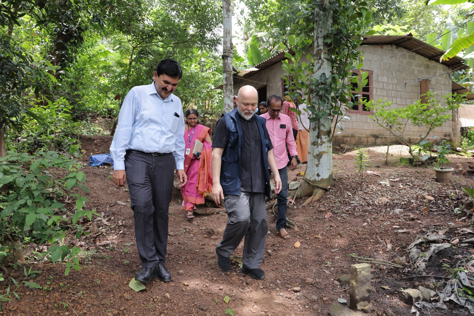 Dr. Rakesh PS collaborating with international partners on community-centered health programmes