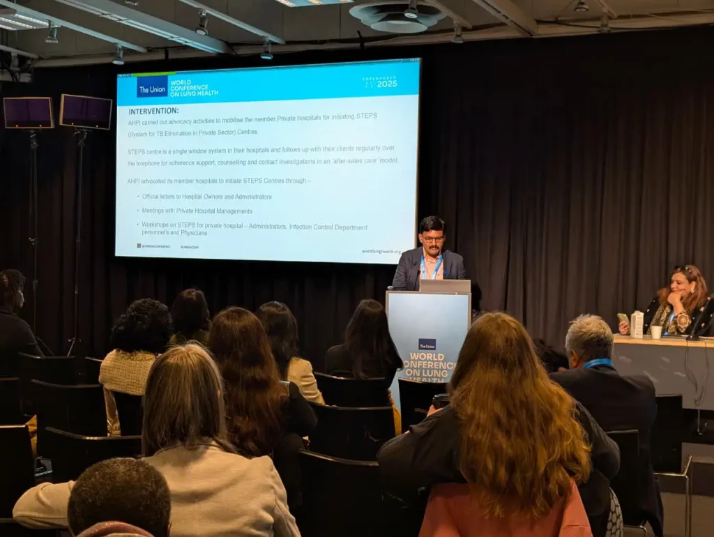 Presenting implementation lessons from India at the World Conference on Lung Health